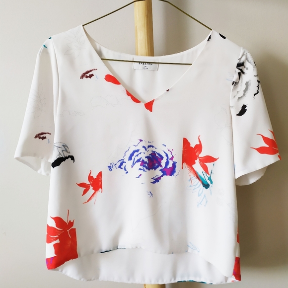 Aritzia Babaton Randy Blouse - Picture 1 of 2